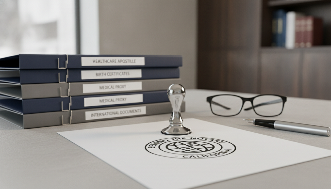 Beyond the Notary: Why White-Glove Apostille is Essential for Healthcare Families